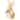 Plush Rabbit with Floral Bow Easter Figurine - 10.25"