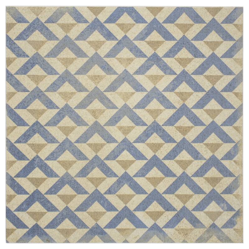Seville 8 in. x 8 in. Sepia Matte Porcelain Wall and Floor Tile