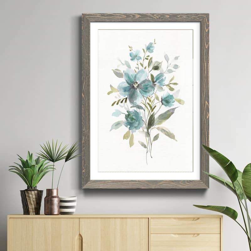 Linen Botanical II-Premium Framed Print - Ready to Hang