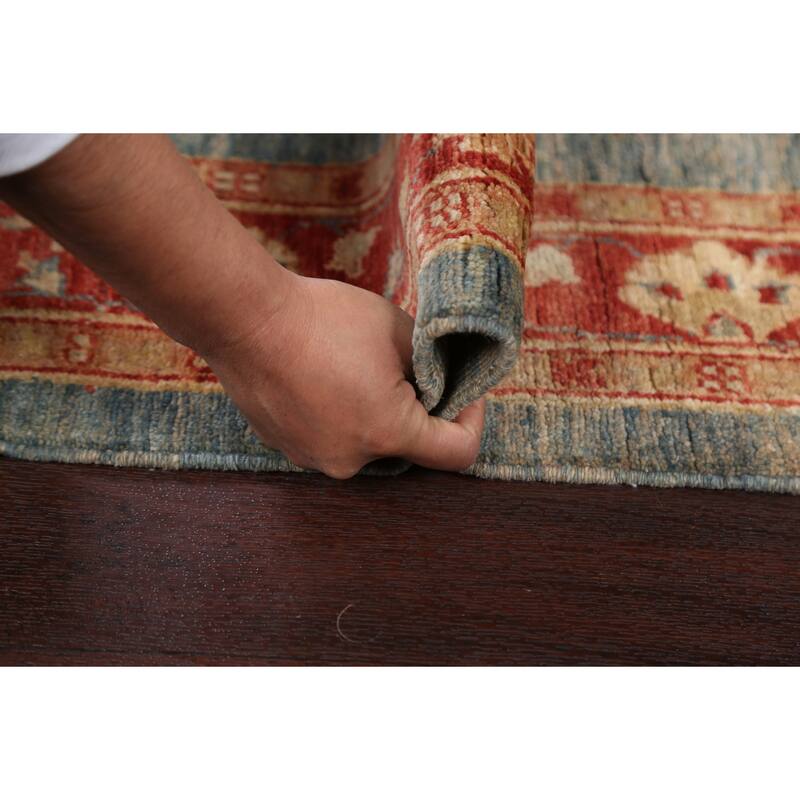 Geometric Gabbeh Kashkoli Oriental Contemporary Wool Area Rug Handmade - 3'2" x 4'8"