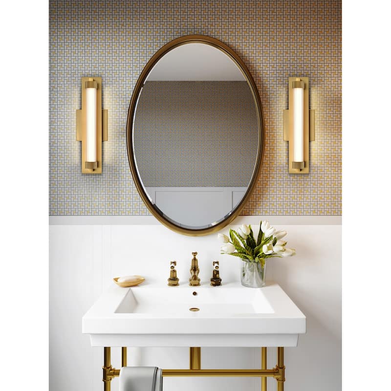 Nuvo Lighting 62/2380 Larissa 14" Wide LED Bath Bar