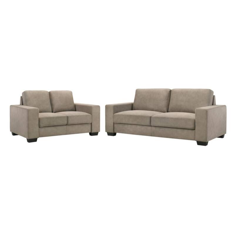 Yvonne 79" Modern Sofa Loveseat, Upholstered Couch with Removable Cushions