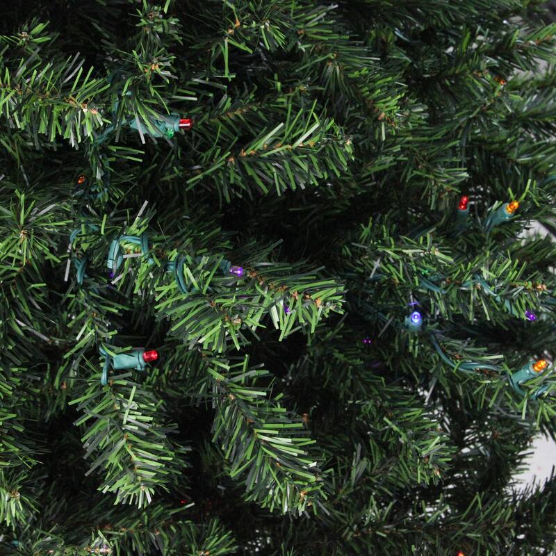15' Pre-Lit Artificial Canadian Pine Commercial Christmas Tree - Warm White Lights