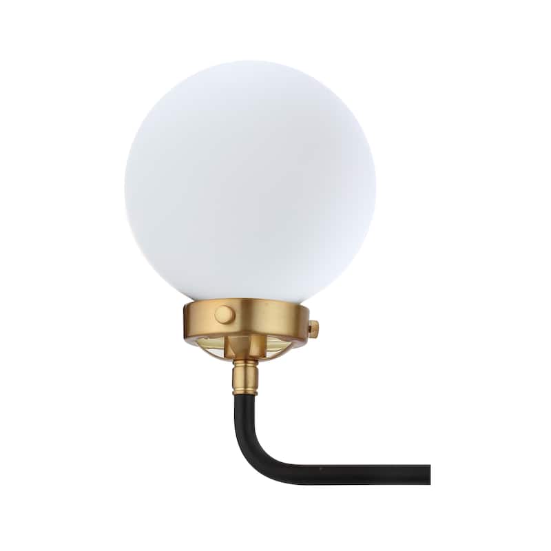 Bevin Contemporary Transitional Iron/Glass LED Vanity Light, by JONATHAN Y