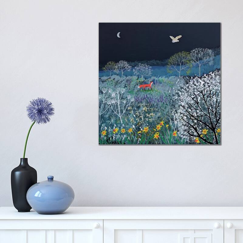 iCanvas "Spring Night" by Jo Grundy Canvas Print - 18x18x1.5
