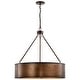 preview thumbnail 4 of 11, Kettle 5 Light Oversized Pendant with 60W Vintage Lamps Included