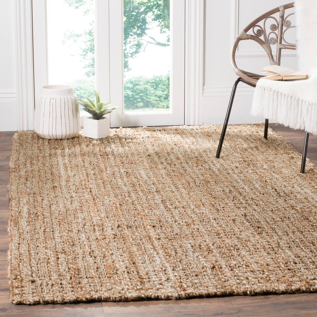 SAFAVIEH Handmade Natural Fiber Nieves Jute Rug - Natural - 9' x 12'