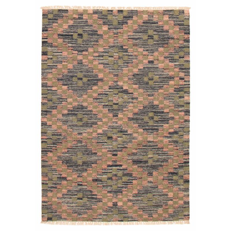 Ankara FW Navy Kilim 5'3" x 7'10" - 5'3 x 7'10 - Dark Navy - 5'3 x 7'10