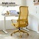 preview thumbnail 5 of 13, Ergonomic Mesh High Back Office Chair with Lumbar Support, Fireproof