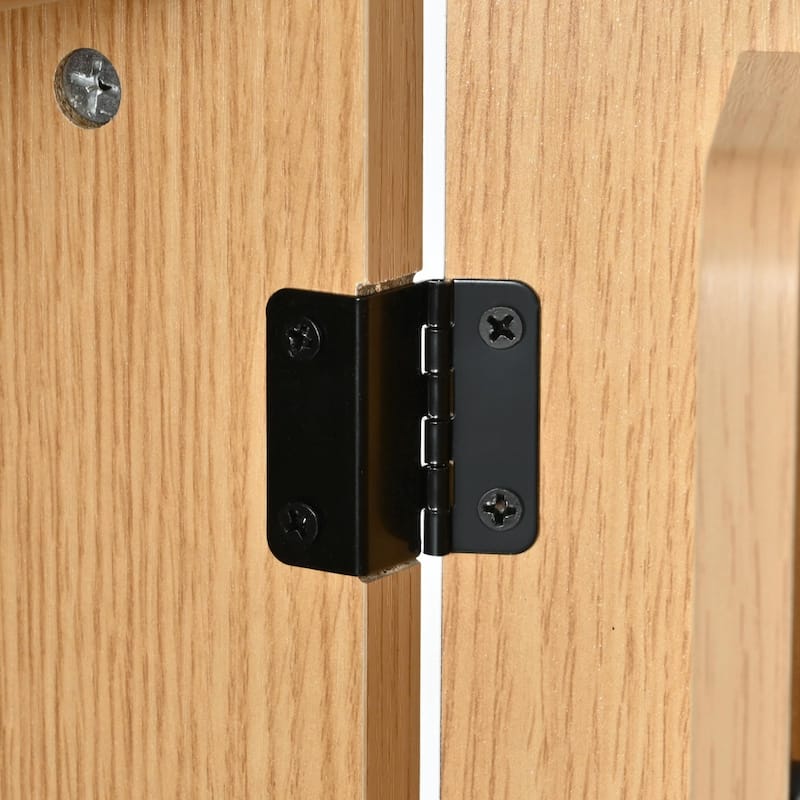 72" Tall Arched Kitchen Pantry Cabinet