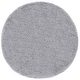 preview thumbnail 95 of 101, SAFAVIEH Handmade Bahija Luxe Shag 3-inch Thick Rug 6' Round - Grey - Round