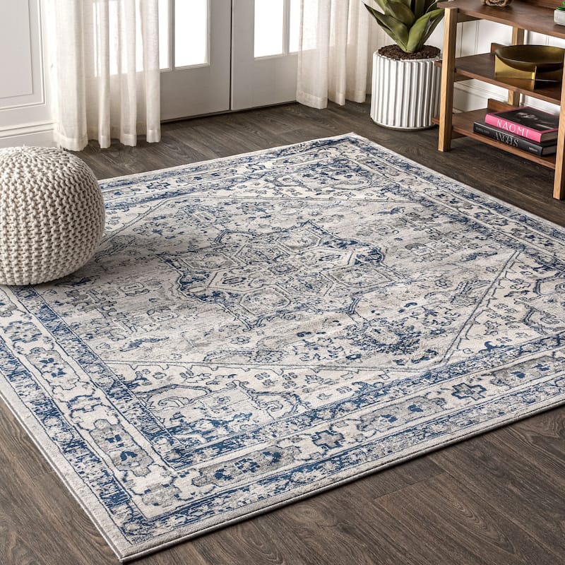 JONATHAN Y Traditional Persian Vintage Medallion Area Rug
