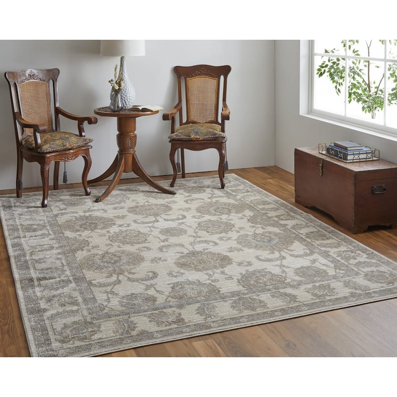 Sidaw Power Loomed Area Rug By HomeRoots - 2' x 3'