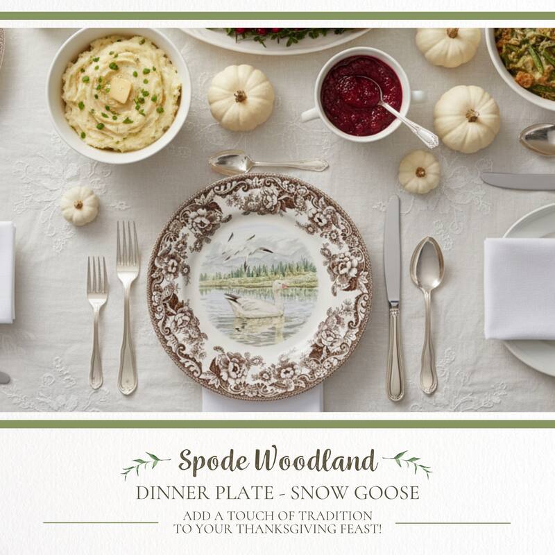 Spode Woodland Dinner Plate - Assorted Animals