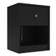 preview thumbnail 1 of 17, Porch & Den Zoe 1-drawer Nightstand Black