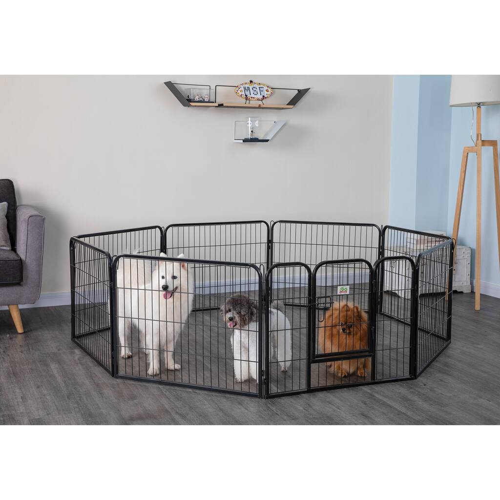 Go Pet Club Heavy Duty 8-Panel Pet Exercise Pen