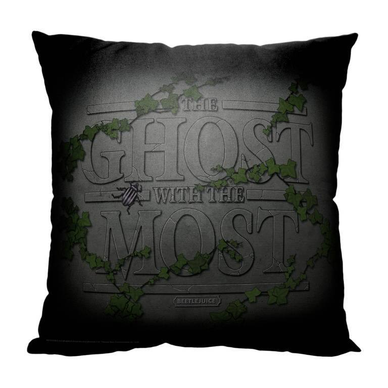 Warner Brothers Beetlejuice 18 Inch Throw Pillow