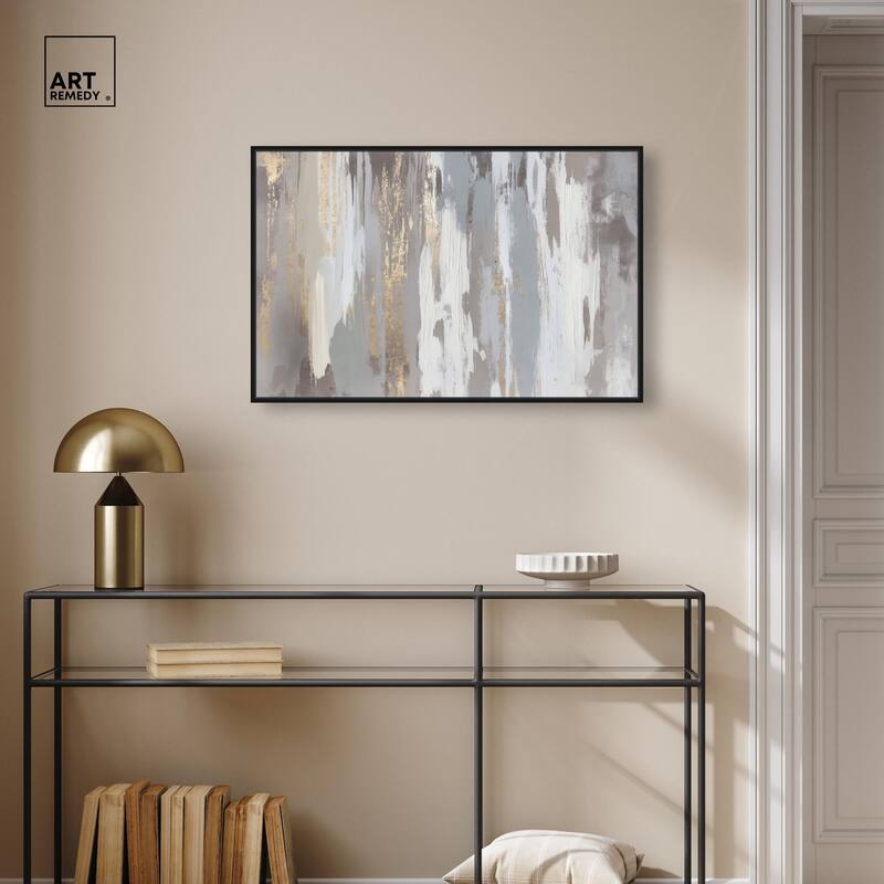 Flooding Gold II Canvas by Art Remedy