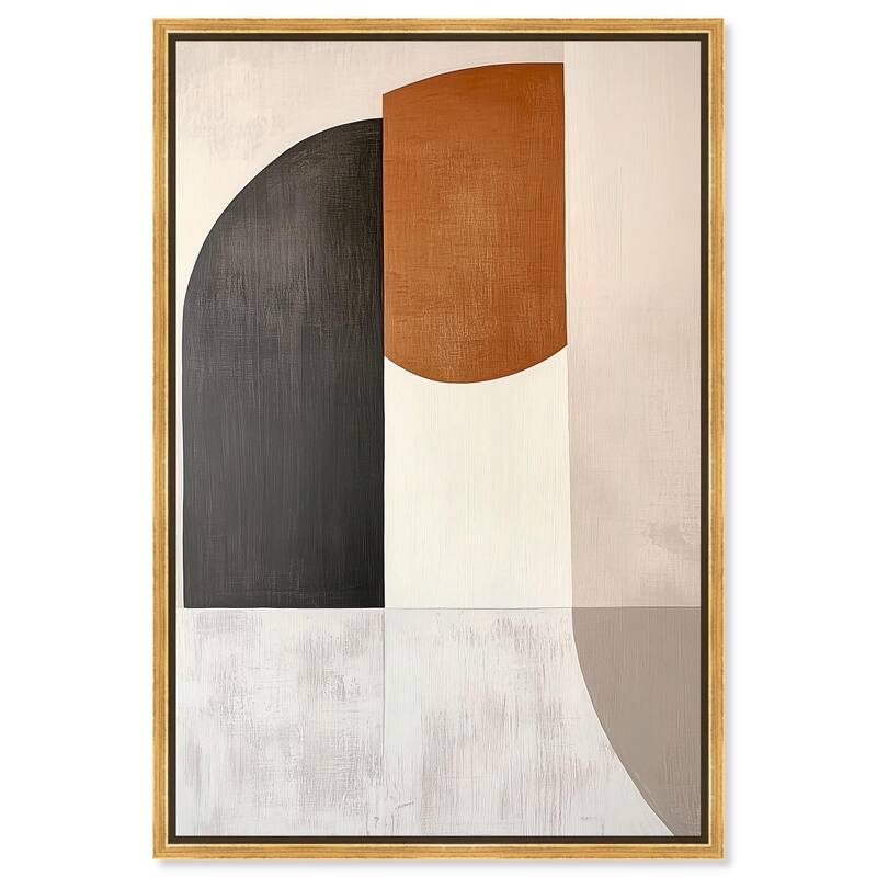 Weimar Echoes IV Canvas by Art Remedy - 24" x 36" - Gold