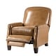 preview thumbnail 20 of 96, Gladis Modern Retro Genuine Leather Recliner with Nailhead Trim Set of 2 by HULALA HOME