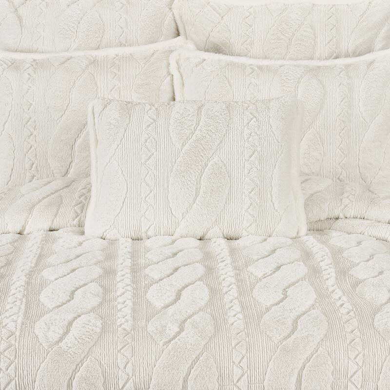 Cava Quilted Boudoir Decorative Throw Pillow