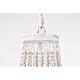 preview thumbnail 8 of 7, Samsa 16 Inch Bohemian Style Antique White Pendant Chandelier 4-Light
