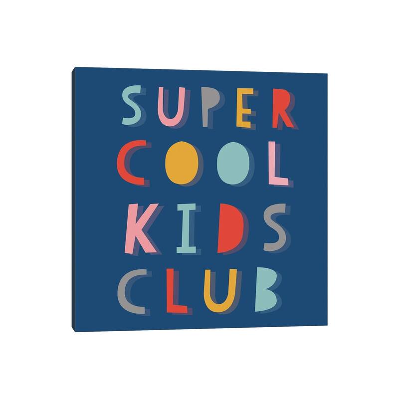iCanvas "Super Cool Kids" by Lula Bijoux & Company Canvas Print