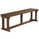 preview thumbnail 12 of 10, Solid Wood Dining Bench, 59" Entryway Bench Kitchen Table Seat for Dining/Living Room, Hallway,