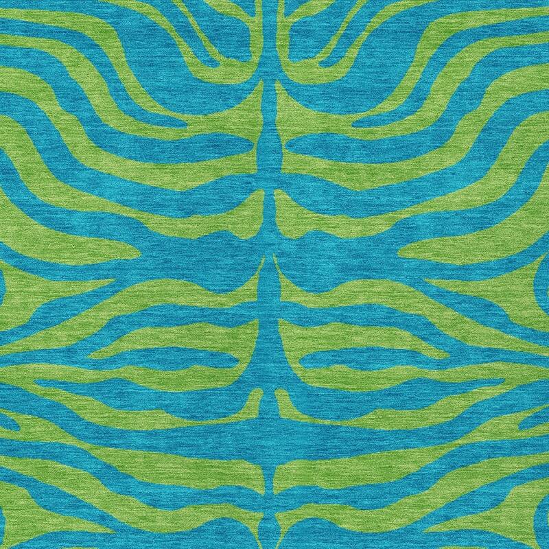 HomeRoots Animal Print Transitional Rectangle Outdoor Rug