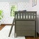 preview thumbnail 17 of 29, Max and Lily Twin-Size Low Loft with 3-Drawer and 6-Drawer Dressers