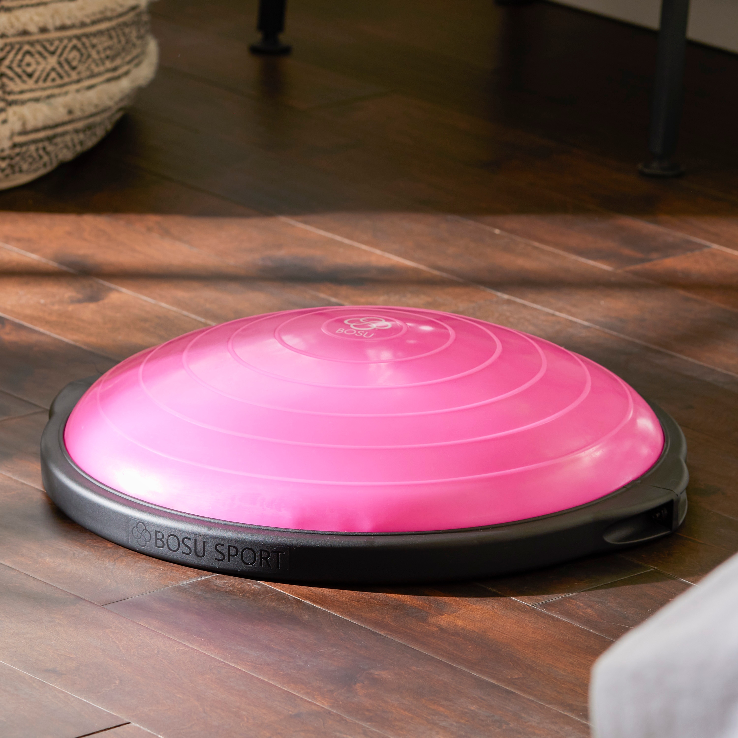 BOSU Sport Travel Size Balance Trainer 20 Inch Stability Ball Balance Board 10