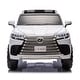 preview thumbnail 29 of 58, Licensed LEXUS LX600 24V Two-seater XXL Kids Ride,Four-wheel suspension,Bluetooth,MP3,Music,Power display Black