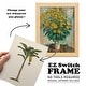 preview thumbnail 94 of 137, UA CH British Palms III -Framed Print w/glass-Cherry Red