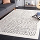 preview thumbnail 1 of 9, SAFAVIEH Melody Ailsa Modern Scandinavian Rug 4' x 6' - Ivory/Black - Rectangle