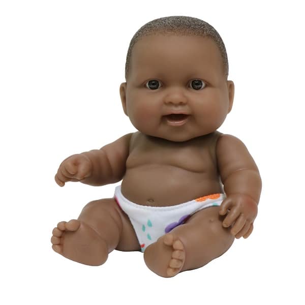 slide 1 of 1, JC Toys Lots to Love Babies, 10" Size, African-American Baby Multi - Kids