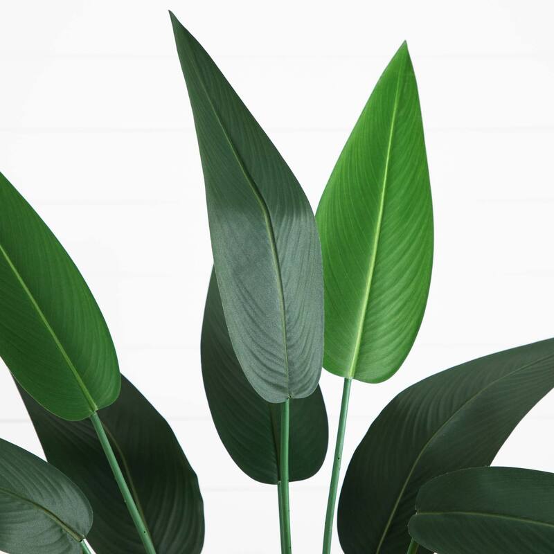 Sky Bird Artificial Potted Tree - 5.25' - Green and White