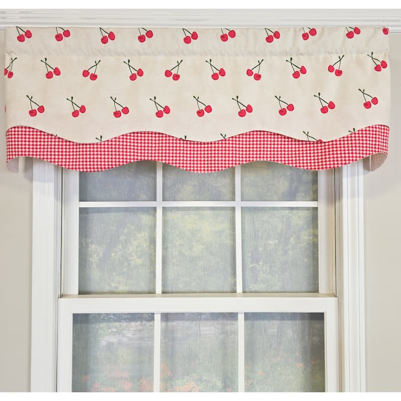 RLF Home Cherry Dance Glory Valance