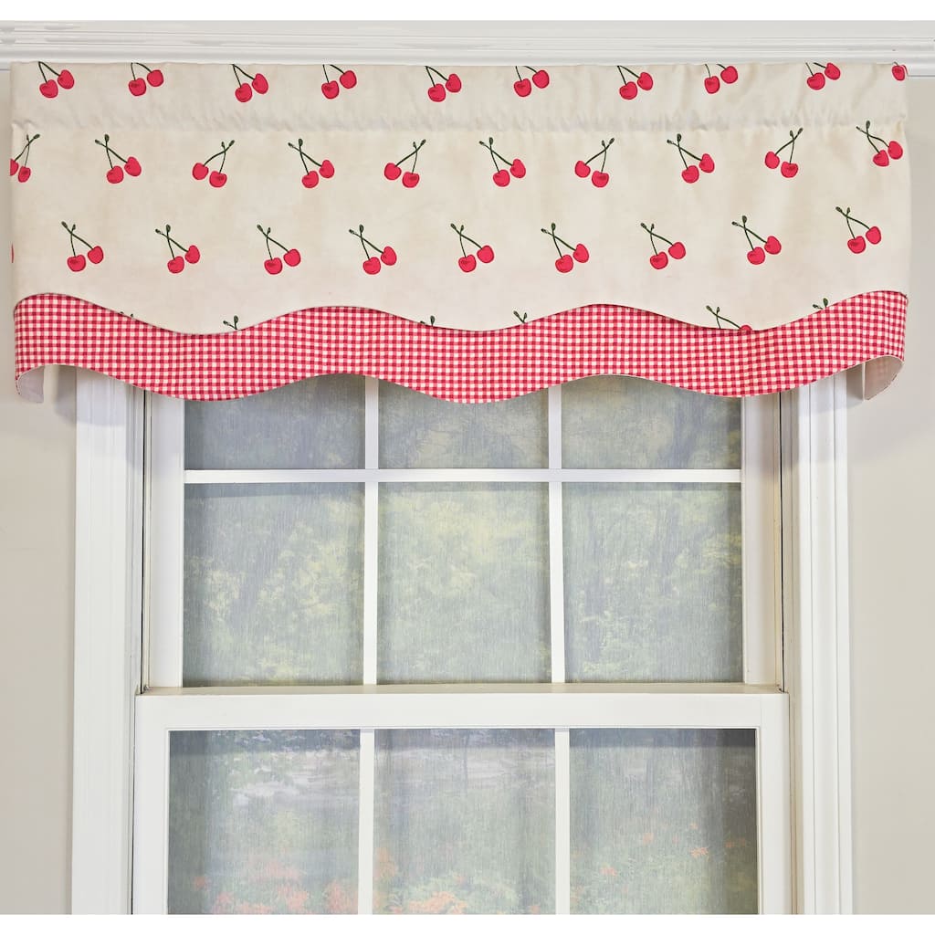 RLF Home Cherry Dance Glory Valance