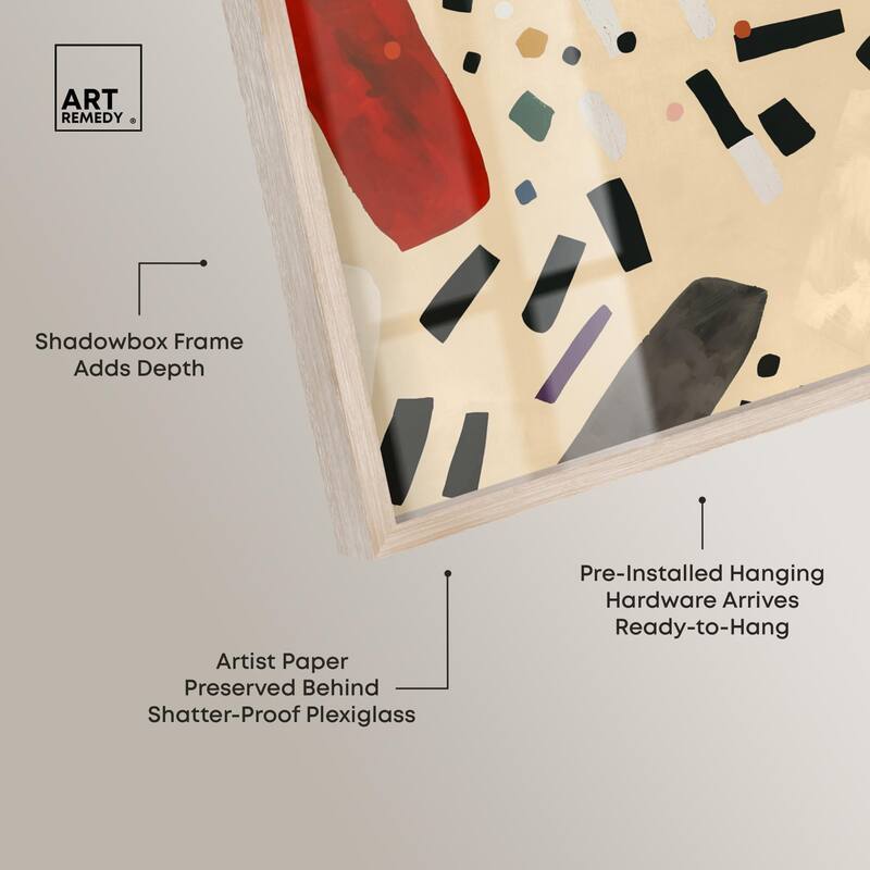 Mindscape Mosaic II Shadowbox by Art Remedy