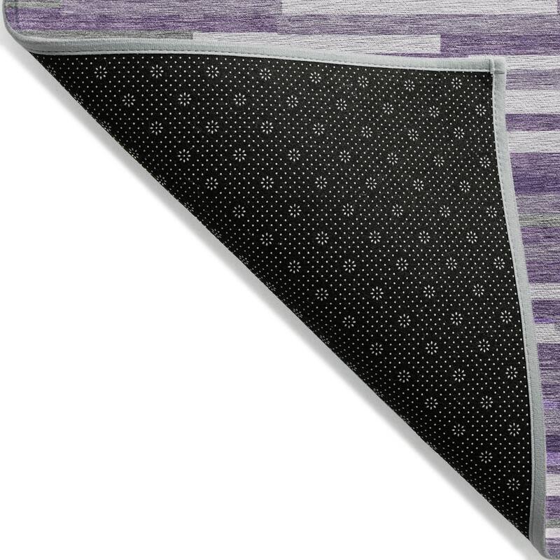 HomeRoots Striped Transitional Rectangle Outdoor Rug