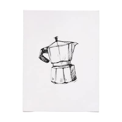 Stove Top Espresso Maker (15 x 20) Canvas Art Print