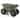 Rolling Garden Cart with Seat - Plastic Storage with Bench and Interior Tool Tray by Pure Garden (Green)