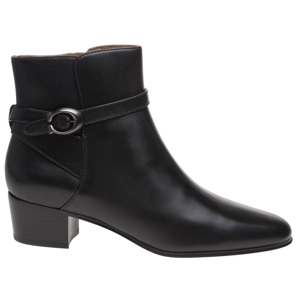 Coach Womens Chrystie Bootie Almond Toe