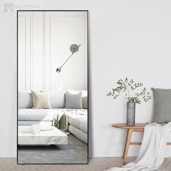 Neutypechic Huge Modern Framed Full Length Floor Mirror. Opens flyout.