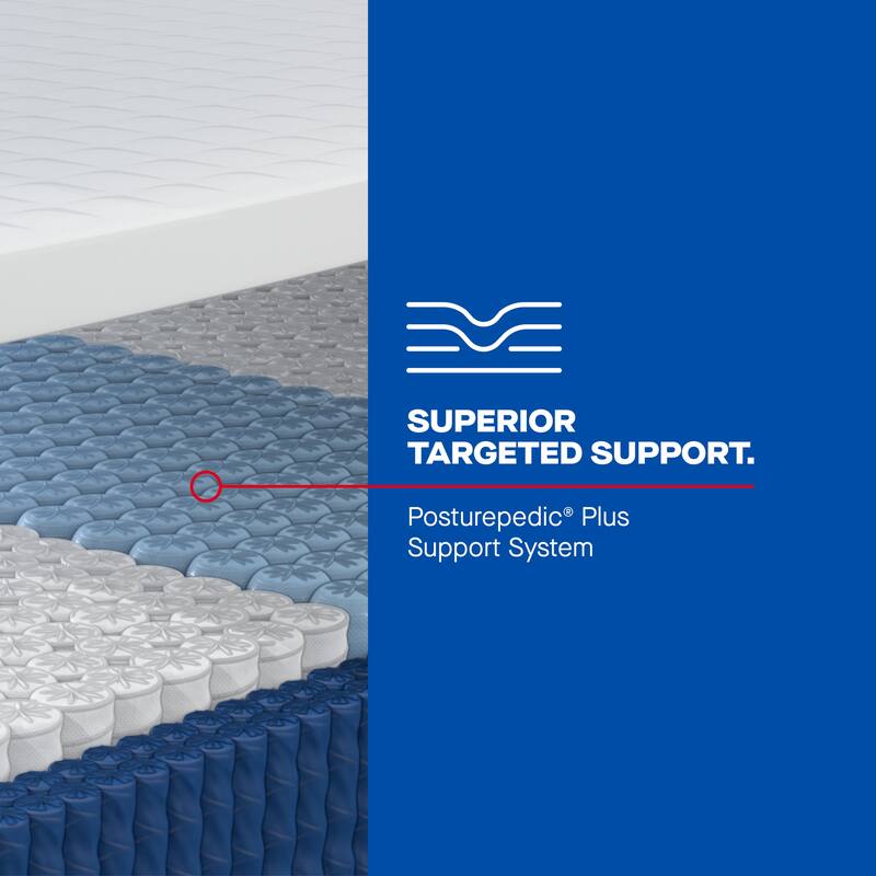 Sealy Posturepedic® Plus Glenshaw 13" Medium Tight Top Hybrid Mattress