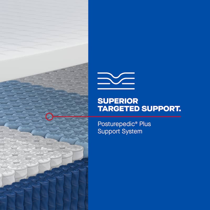 Sealy Posturepedic® Plus Glenshaw 13" Soft Tight Top Hybrid Mattress