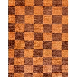 Ahgly Company Machine Washable Abstract Neon Orange Area Rugs - Bed ...