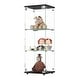 preview thumbnail 166 of 165, Glass Display Cabinet with Doors & Locks, Acrylic Shelves, Floor Standing Storage Showcase for Home or Office