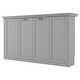 preview thumbnail 9 of 11, Twin Size Murphy Bed Can be Folded into a Cabinet Folding Bed, Grey