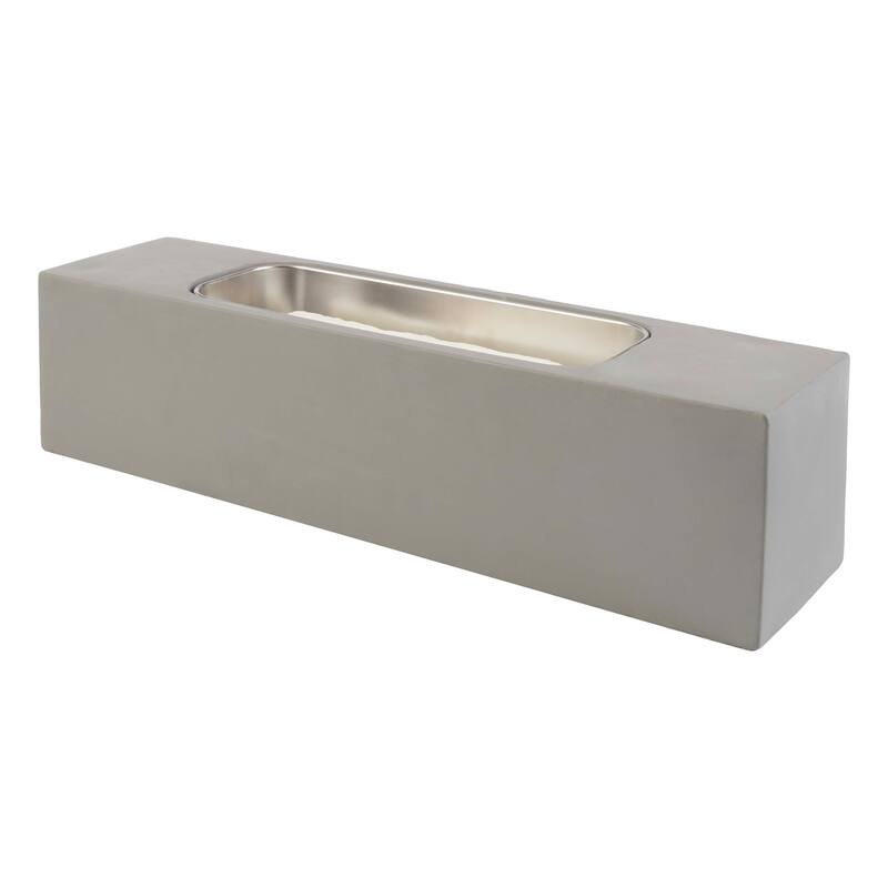 Pure Garden Bioethanol or Rubbing Alcohol Smokeless Tabletop Fire Pit